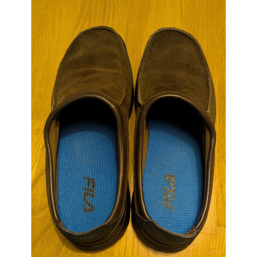Clarks Mule Clog Womens 8 Brown Suede Slip On Moc Toe Casual Comfort 34391 Nice! - Picture 4 of 10